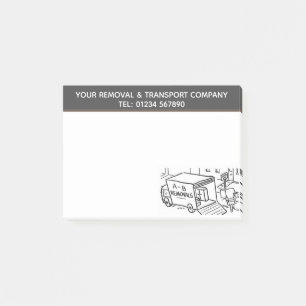 Removals and Transport Services to Personalise Post-it Notes