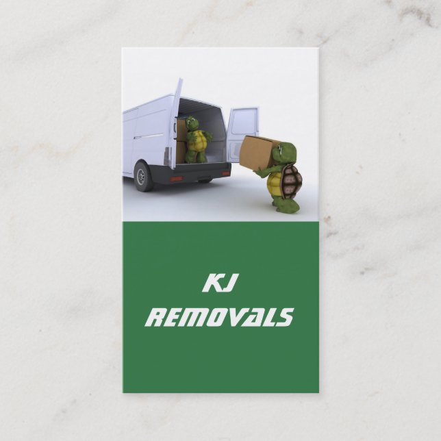 Removals Business Card (Front)