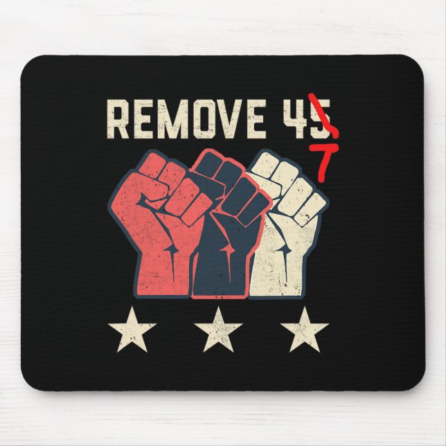 Remove 47 To Save Democracy  Mouse Pad (Front)
