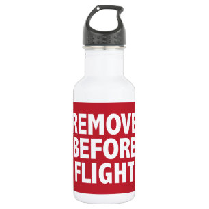 Remove Before Flight 532 Ml Water Bottle