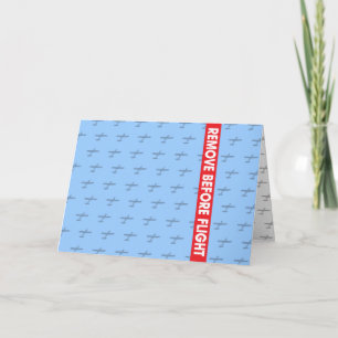 Remove Before Flight - Avaiation Card