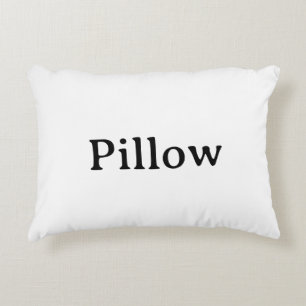 Remove This Text & Add Your Own Design 16" x 12" Accent Pillow