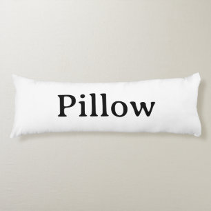 Remove This Text & Add Your Own Design 20" x 54" Body Pillow