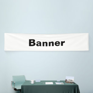 Remove This Text & Add Your Own Design 2.5' x 12' Banner