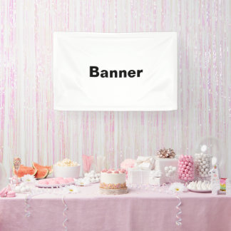 Remove This Text & Add Your Own Design 2.5' x 4' Banner