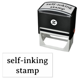 Remove This Text & Add Your Own Design 2.9" x 1.4" Self-inking Stamp