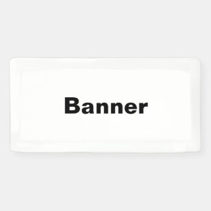 Remove This Text & Add Your Own Design 2' x 1' Banner