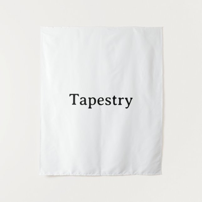 Remove This Text & Add Your Own Design 50" x 60" Tapestry (Front)