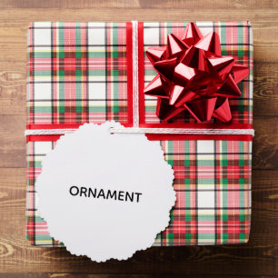 Remove This Text & Add Your Own Design Ornament Card