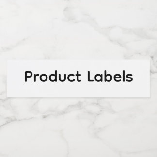 Remove This Text & Add Your Own Design Water Bottle Label