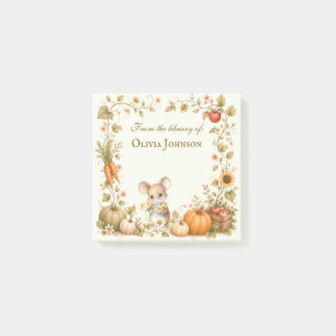 Removeable Custom Bookplate Pad  Post-it Notes