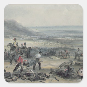 Removing the Dead and Wounded Square Sticker