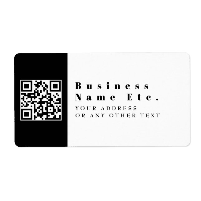 Remplacer par votre code QR | Moderne (Devant)