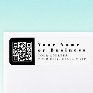 Remplacez par votre propre code QR Moderne