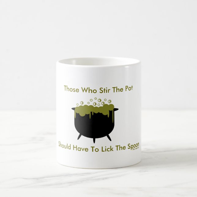 Remuez la tasse de chaudron de sorcière de pot (Centre)