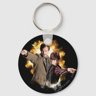 Remus Lupin and Nymphadora Tonks-Lupin Keychain