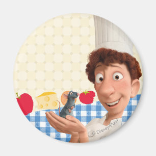 Remy and Linguine Magnet