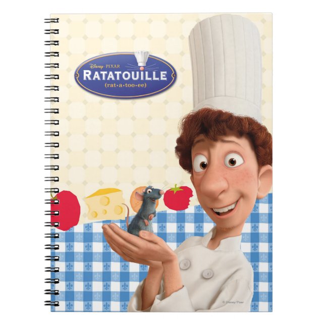 Remy and Linguine Notebook (Front)