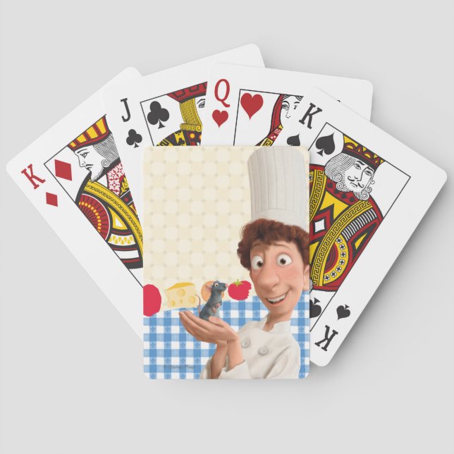 Remy and Linguine Playing Cards (Back)