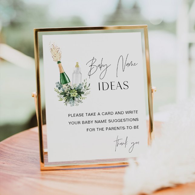 REMY Baby Name Suggestions Baby Shower Sign (Creator Uploaded)
