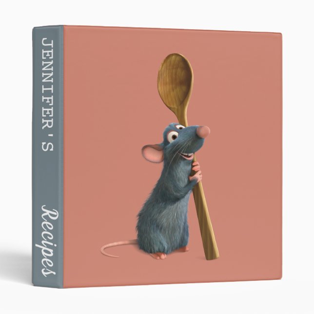 Remy Disney | Recipe Binder (Front/Spine)