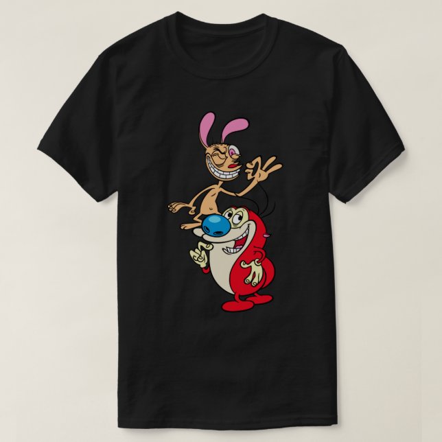 REN and STIMPY 1 T-Shirt (Design Front)
