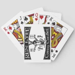 Ren Lyfe: Distressed Robert Greene Conny-Catcher Playing Cards