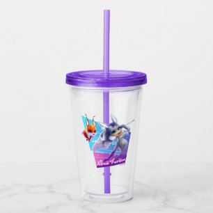 Rena Furtive Graphic Acrylic Tumbler