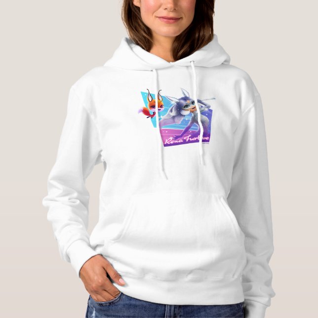 Rena Furtive Graphic Hoodie (Front)