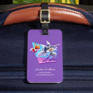 Rena Furtive Graphic Luggage Tag
