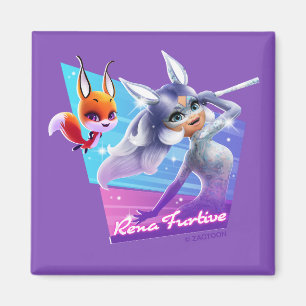 Rena Furtive Graphic Magnet