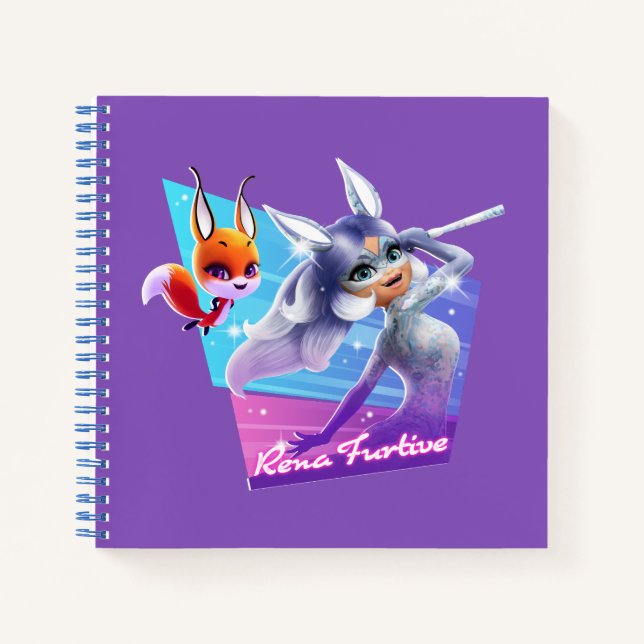 Rena Furtive Graphic Notebook (Front)