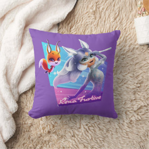 Rena Furtive Graphic Throw Pillow