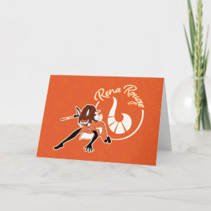 Rena Rouge Badge Card