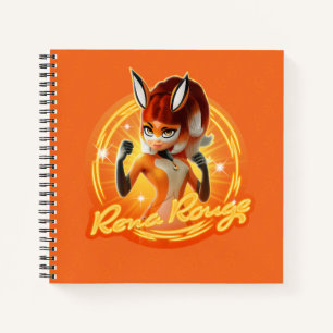 Rena Rouge Circle Badge Notebook