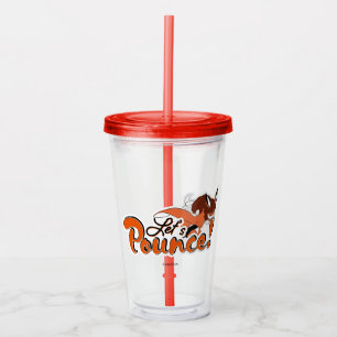 Rena Rouge   Let's Pounce Acrylic Tumbler