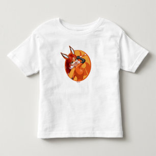 Rena Rouge Orange Badge Toddler T-shirt
