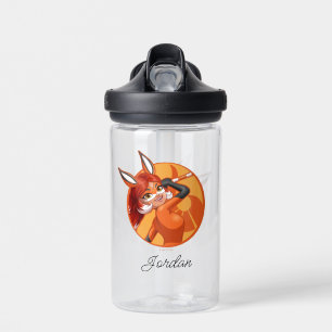 Rena Rouge Orange Badge Water Bottle