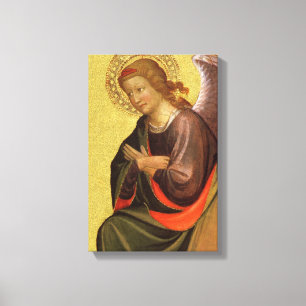 Renaissance Angel by Master of the Bambino Vispo Canvas Print