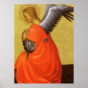 Renaissance Angel by Master of the Bambino Vispo Poster