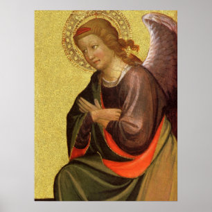 Renaissance Angel by Master of the Bambino Vispo Poster