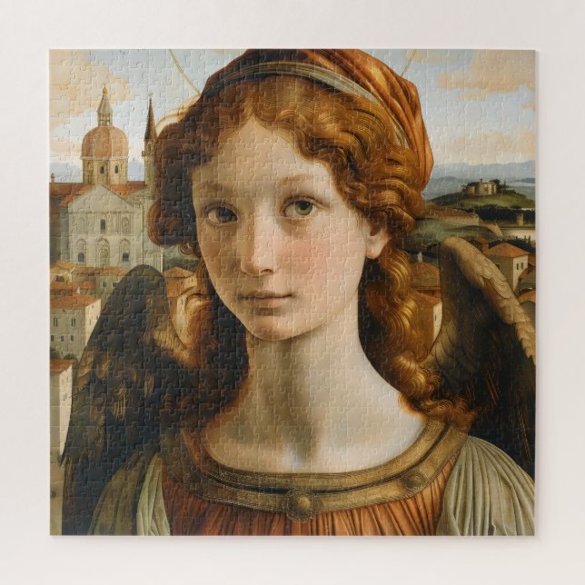 Renaissance Angel Jigsaw Puzzle (Vertical)