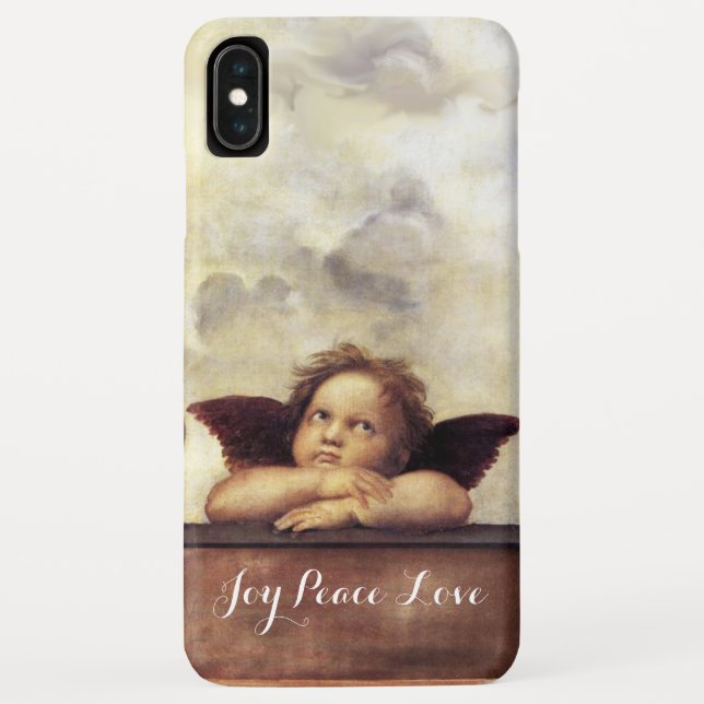 RENAISSANCE ANGEL Winged Cherub Joy Peace Love Case-Mate iPhone Case (Back)