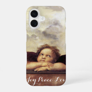 RENAISSANCE ANGEL Winged Cherub Joy Peace Love iPhone 16 Case