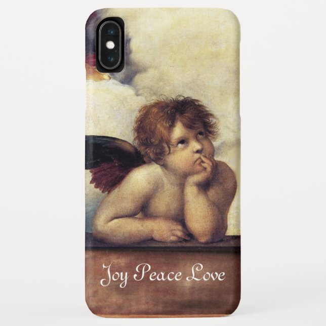 RENAISSANCE ANGEL / Winged Cherub Peace Joy Love Case-Mate iPhone Case (Back)