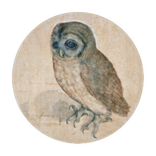 RENAISSANCE ANIMAL DRAWINGS / THE OWL  CUTTING BOARD