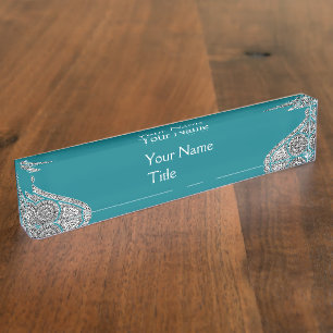 RENAISSANCE ARCHITECT,Architecture,Blue Green Nameplate