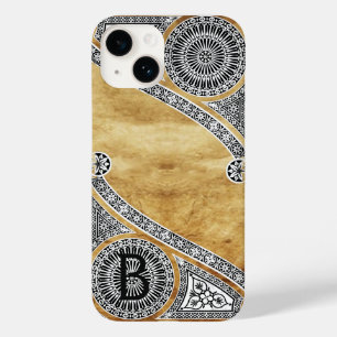 RENAISSANCE ARCHITECT Parchment Monogram Case-Mate iPhone 14 Case