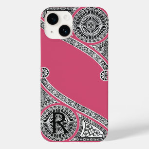 RENAISSANCE ARCHITECT Strawberry Ice Pink Monogram Case-Mate iPhone 14 Case