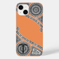 RENAISSANCE ARCHITECT Tangerine Orange Monogram